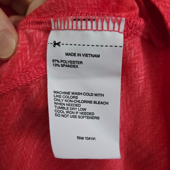 DSG Women's Quarter Zip Pullover Size XS Orange - Picture 6 of 7